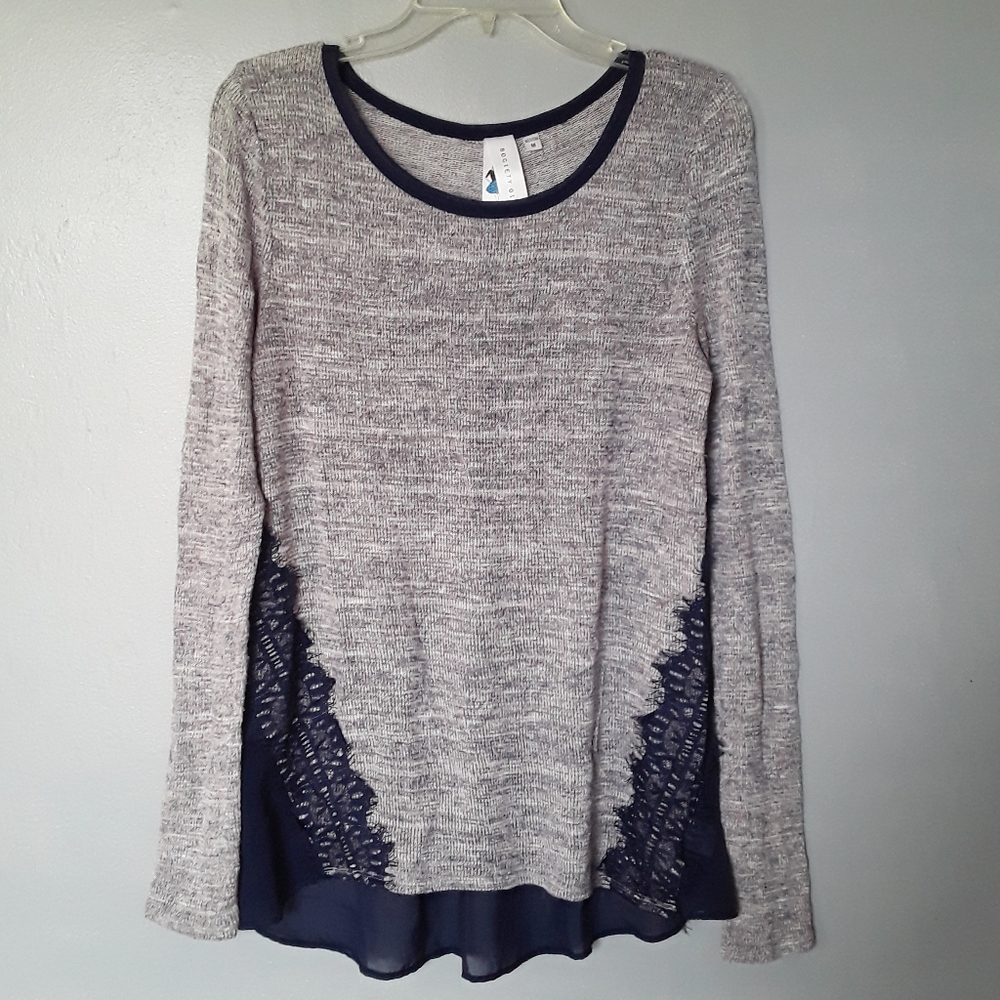 Society girl knit top